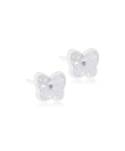 Load image into Gallery viewer, Medical Plastic Butterfly Earrings 5mm
